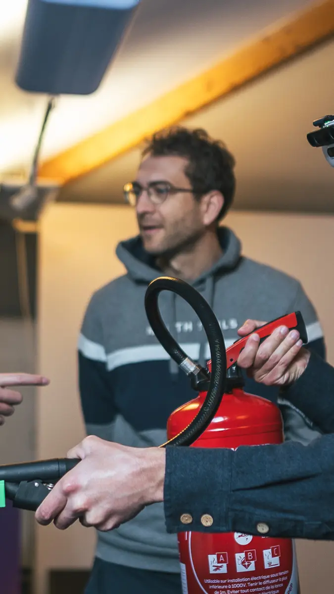 Démonstration VR extincteur